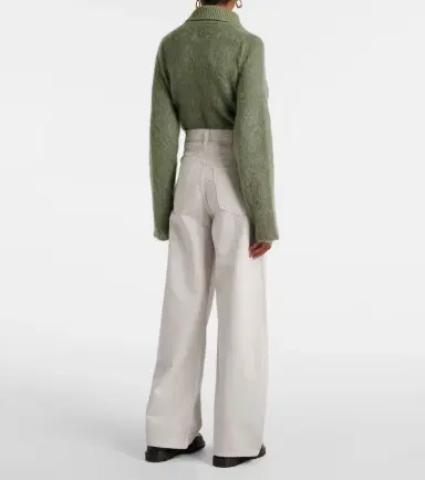 AGOLDE Low Curve mid-rise wide-leg jeans | Thumbnail 5