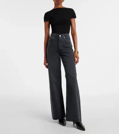 Agolde Dame high-rise wide-leg jeans | Thumbnail 5