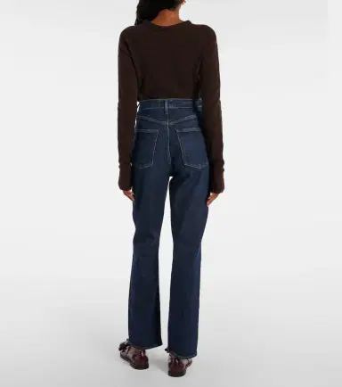AGOLDE Stovepipe high-rise straight jeans | Thumbnail 2
