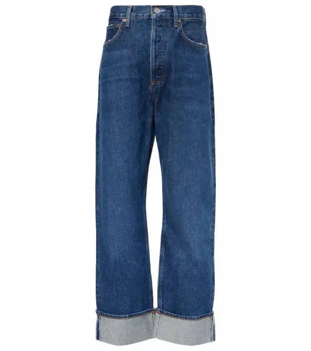 Fran mid-rise straight jeans