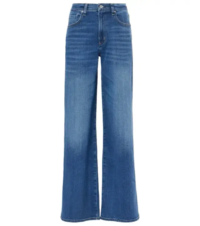 Loli mid-rise wide-leg jeans