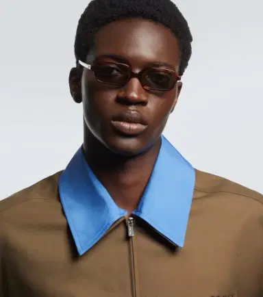 Miu Miu Logo rectangular sunglasses | Thumbnail 3