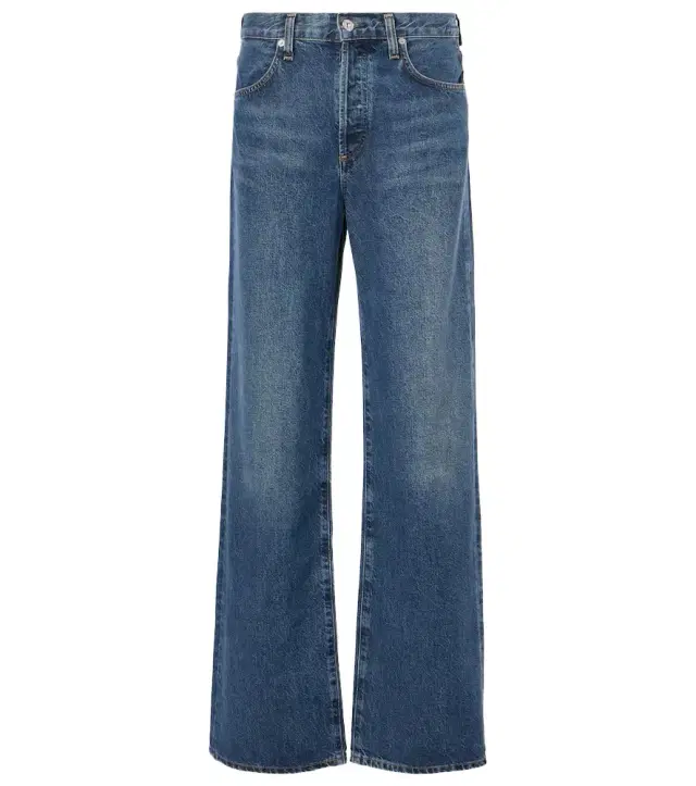 Annina high-rise wide-leg jeans