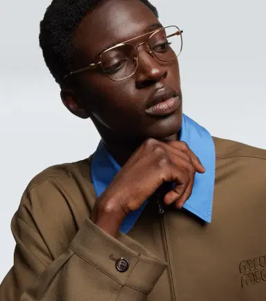 Miu Miu Aviator glasses | Thumbnail 2
