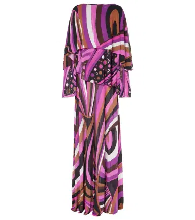 PUCCI Iride silk maxi dress | Thumbnail 1