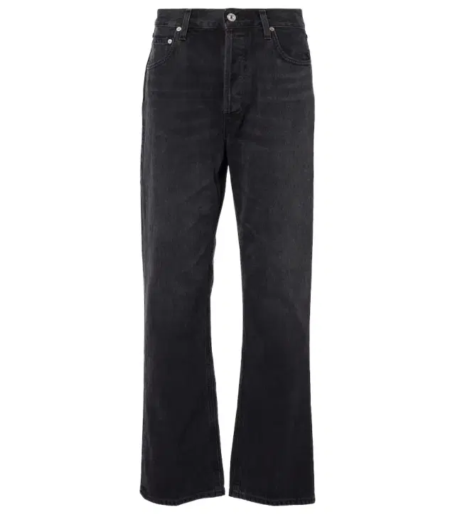 Baretta high-rise straight jeans