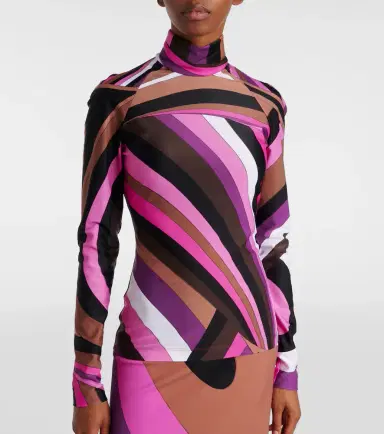 Pucci Iride turtleneck top | Thumbnail 5