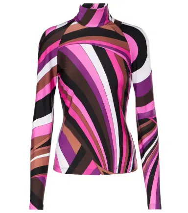 Pucci Iride turtleneck top | Thumbnail 1