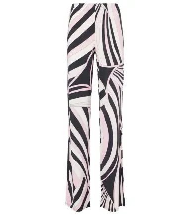 PUCCI Iride jersey satin straight pants | Thumbnail 1