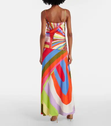 Pucci Iride silk twill camisole | Thumbnail 4
