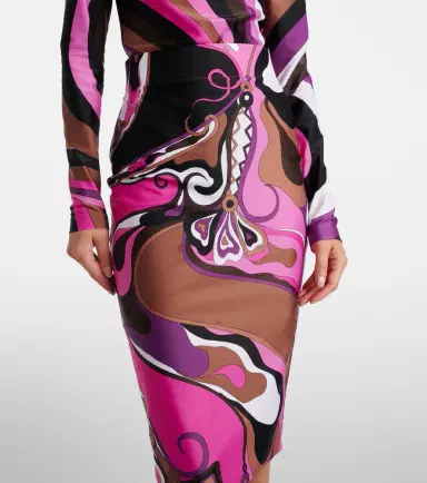 Pucci Orchidee pencil skirt | Thumbnail 2