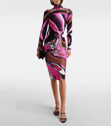 Pucci Orchidee pencil skirt | Thumbnail 3