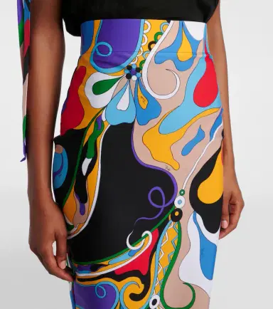 Pucci Orchidee pencil skirt | Thumbnail 3