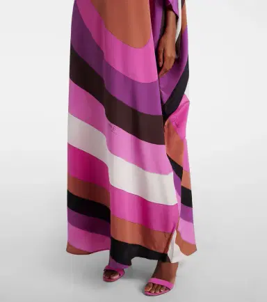 Pucci Iride silk crêpe de chine kaftan | Thumbnail 2