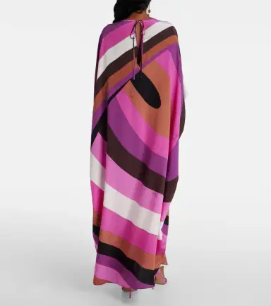 Pucci Iride silk crêpe de chine kaftan | Thumbnail 3