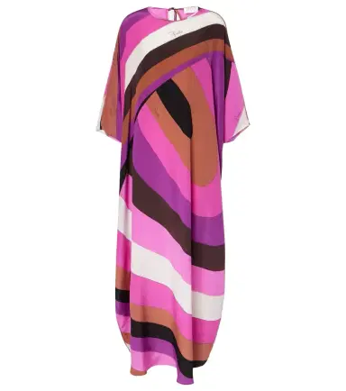 Pucci Iride silk crêpe de chine kaftan | Thumbnail 1