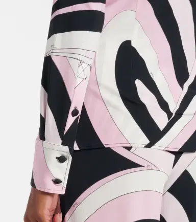 Pucci Iride jersey satin shirt | Thumbnail 2