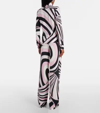 Pucci Iride jersey satin shirt | Thumbnail 3