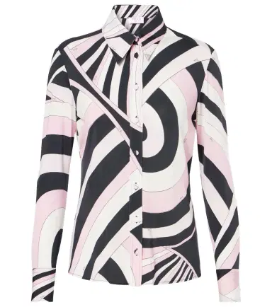 Pucci Iride jersey satin shirt | Thumbnail 1