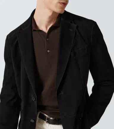 Brioni Monti single-breasted suede blazer | Thumbnail 6
