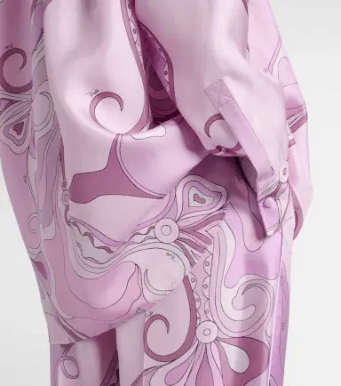 Pucci Orchidee silk twill shirt | Thumbnail 2