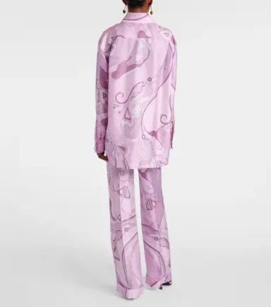 Pucci Orchidee silk twill shirt | Thumbnail 3