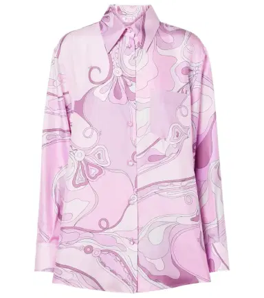 Pucci Orchidee silk twill shirt | Thumbnail 1