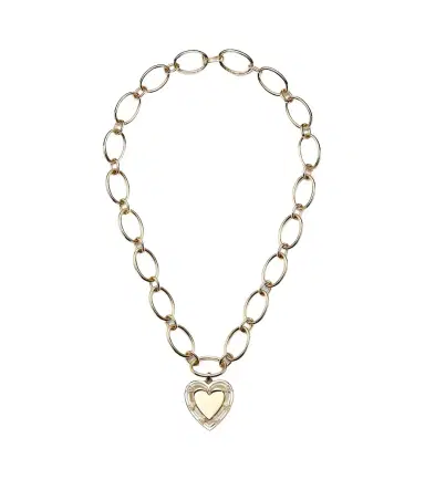 Foundrae Love 18kt gold pendant necklace with diamonds | Thumbnail 1 Foundrae Love 18kt gold pendant necklace with diamonds | Thumbnail 1