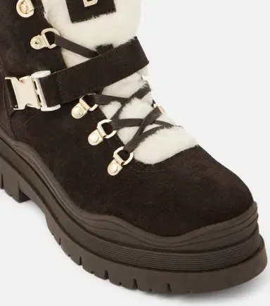 Bogner Arosa shearling-trimmed suede ankle boots | Thumbnail 2 Bogner Arosa shearling-trimmed suede ankle boots | Thumbnail 2