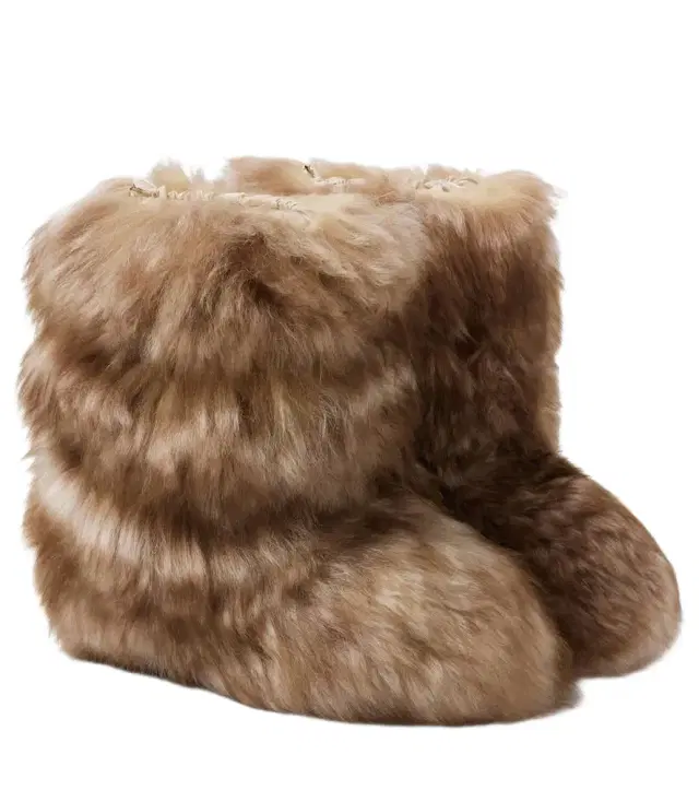 Bogner Les Arcs shearling snow boots