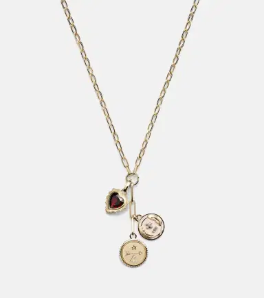 FoundRae Love, Dream & Vivacity 18kt gold necklace with diamonds | Thumbnail 2