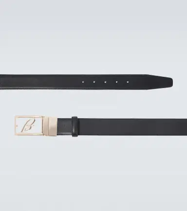 Brioni Logo leather belt | Thumbnail 2