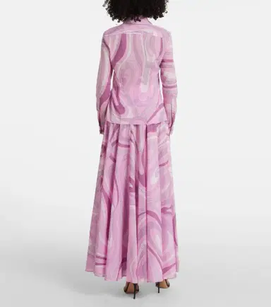 Pucci Orchidee cotton muslin shirt | Thumbnail 3