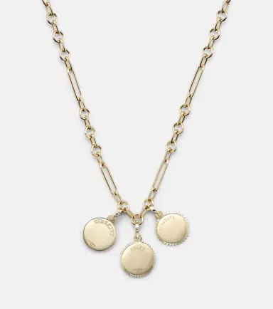 Foundrae Dream, Strength & Vivacity 18kt gold and ceramic necklace with diamonds | Thumbnail 2
