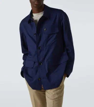 Brioni Wool and silk jacket | Thumbnail 4