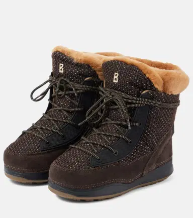 Bogner Verbier shearling-trimmed suede ankle boots | Thumbnail 4 Bogner Verbier shearling-trimmed suede ankle boots | Thumbnail 4