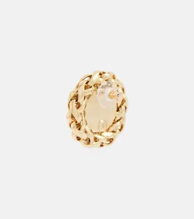 Jennifer Behr Marit 18kt gold-plated earrings | Thumbnail 3
