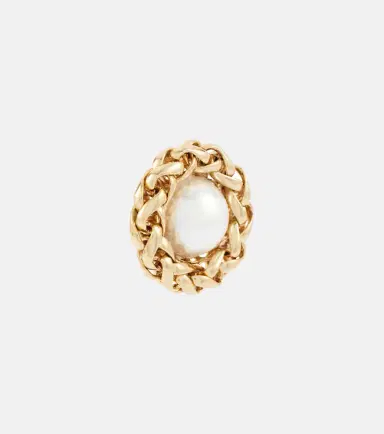 Jennifer Behr Marit 18kt gold-plated earrings | Thumbnail 4