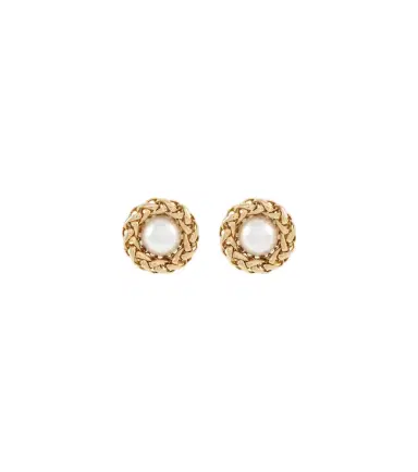 Jennifer Behr Marit 18kt gold-plated earrings | Thumbnail 1