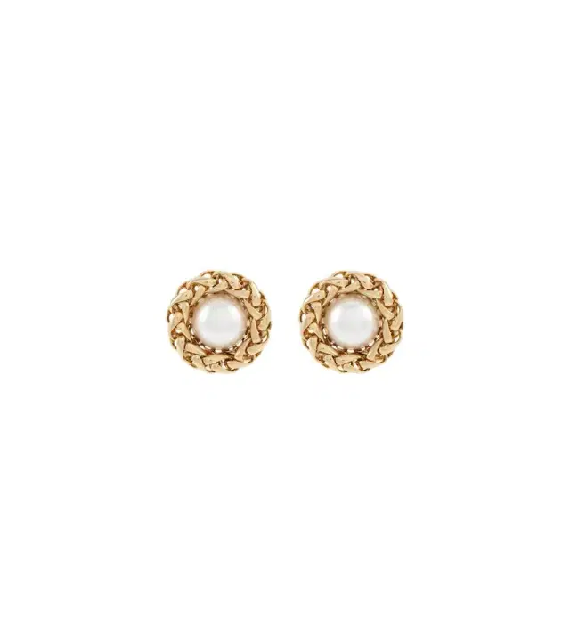 Jennifer Behr Marit 18kt gold-plated earrings