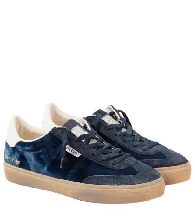 Golden Goose Soul Star velvet and suede sneakers
