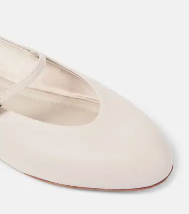 Max Mara Leather ballet flats | Thumbnail 3 Max Mara Leather ballet flats | Thumbnail 3