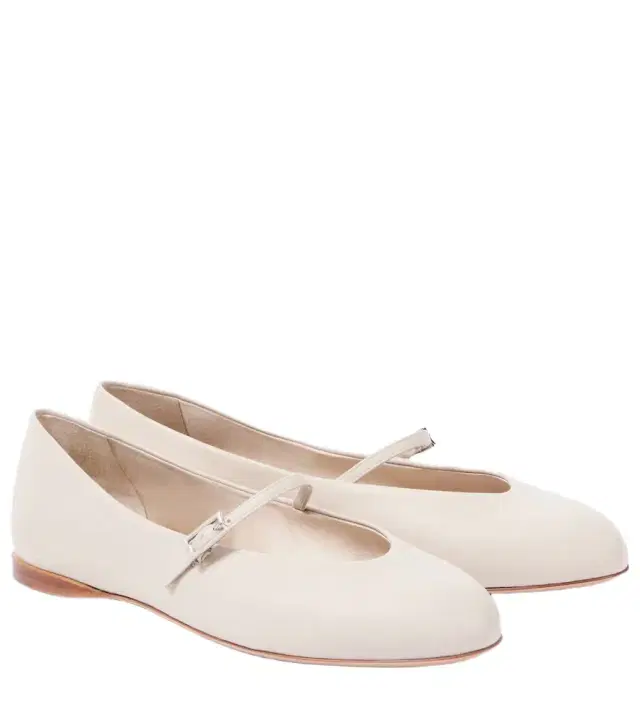 Max Mara Leather ballet flats