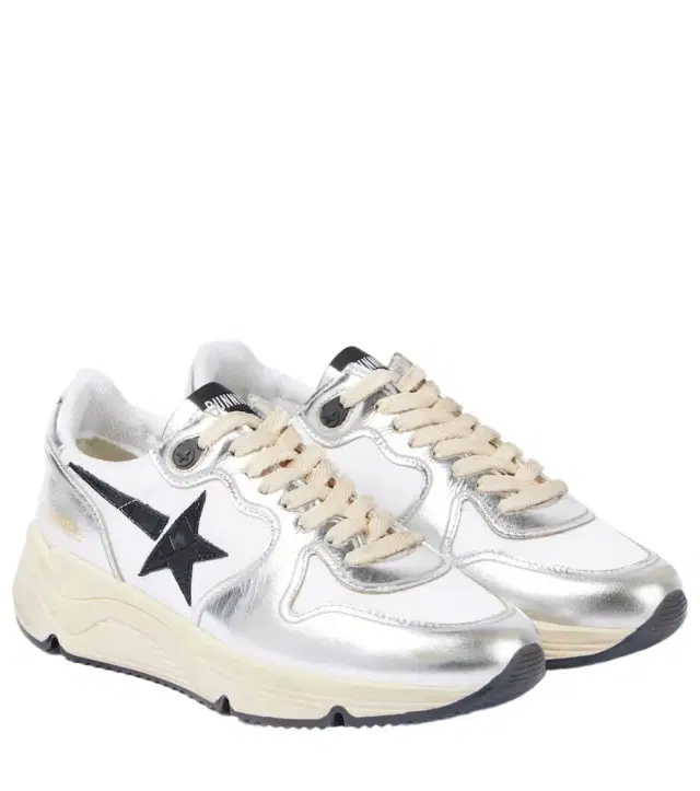 Golden Goose Running Sole leather sneakers