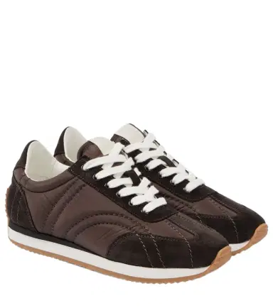 TOTEME Leather sneakers | Thumbnail 1
