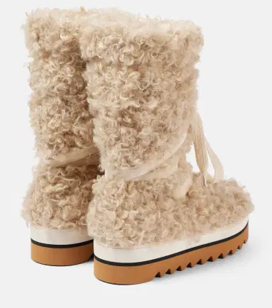 Stella McCartney Elyse faux fur snow boots | Thumbnail 2