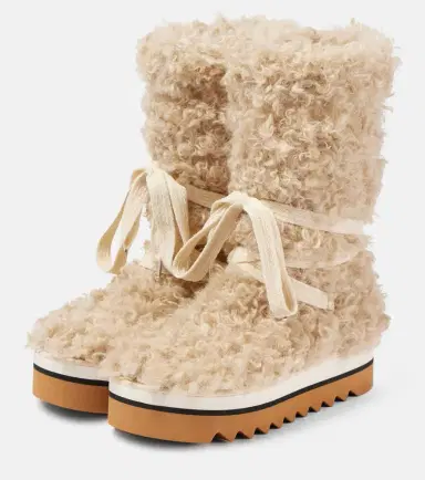 Stella McCartney Elyse faux fur snow boots | Thumbnail 4