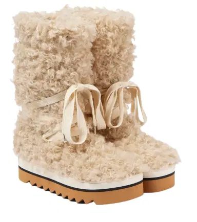 Stella McCartney Elyse faux fur snow boots | Thumbnail 1