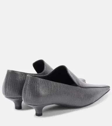 Toteme Embossed leather pumps | Thumbnail 4
