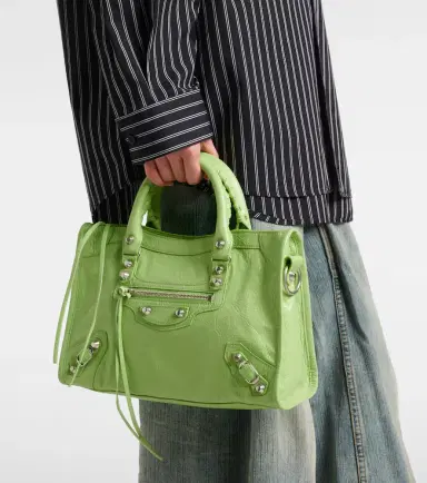 Balenciaga Le City Small leather tote bag | Thumbnail 5